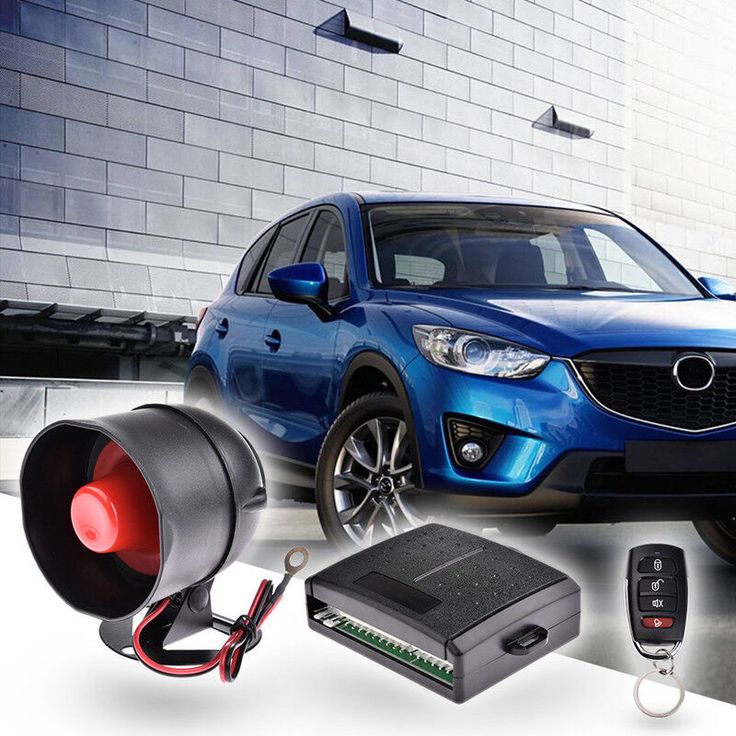 Car Single Way Alarm Remote Control Keyless Entry Central Door Locking System